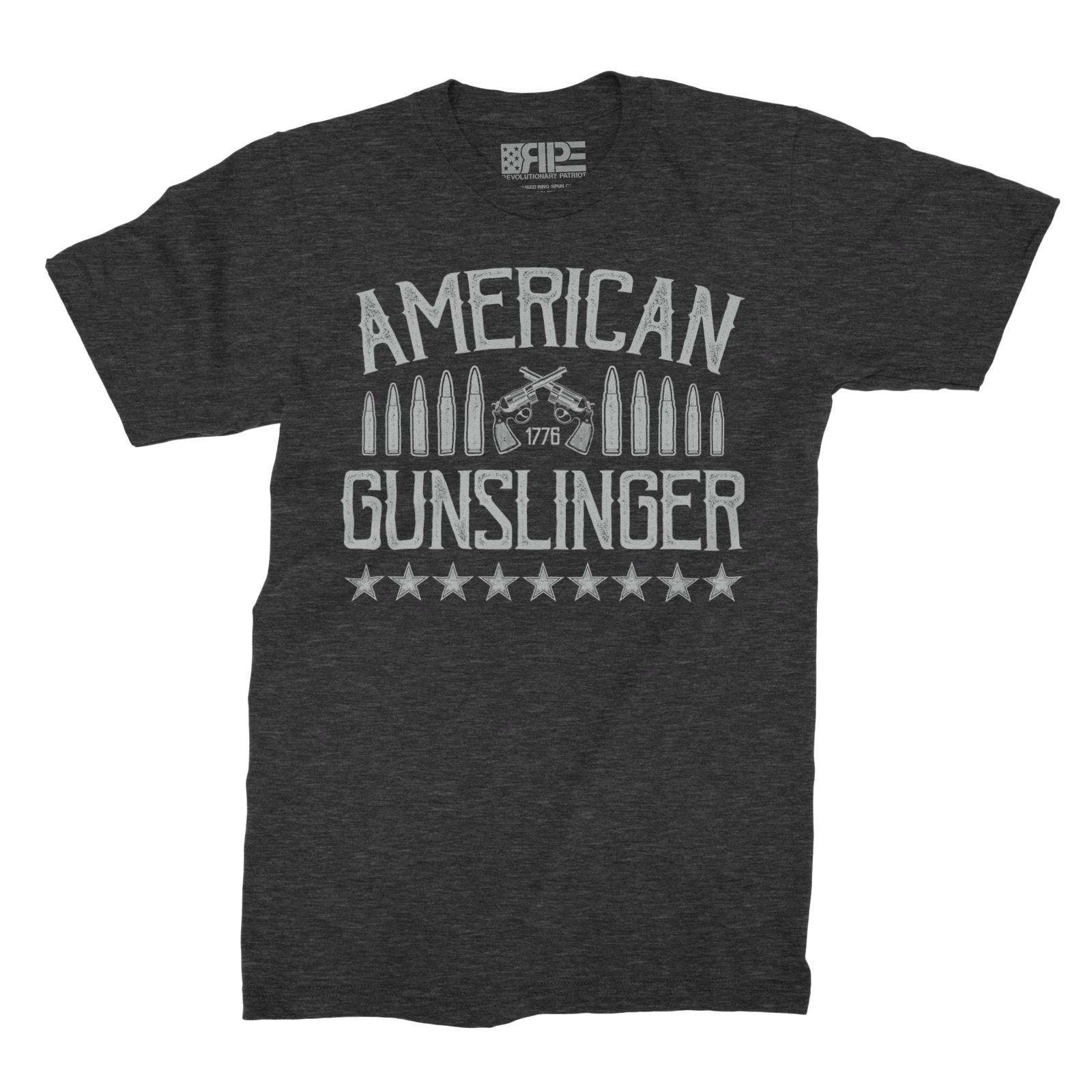 American Gunslinger (Dark Grey Heather) - Revolutionary Patriot