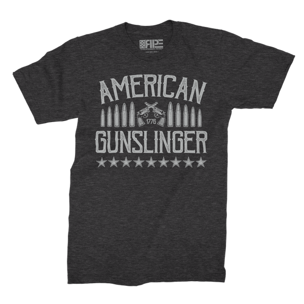 American Gunslinger (Dark Grey Heather) - Revolutionary Patriot