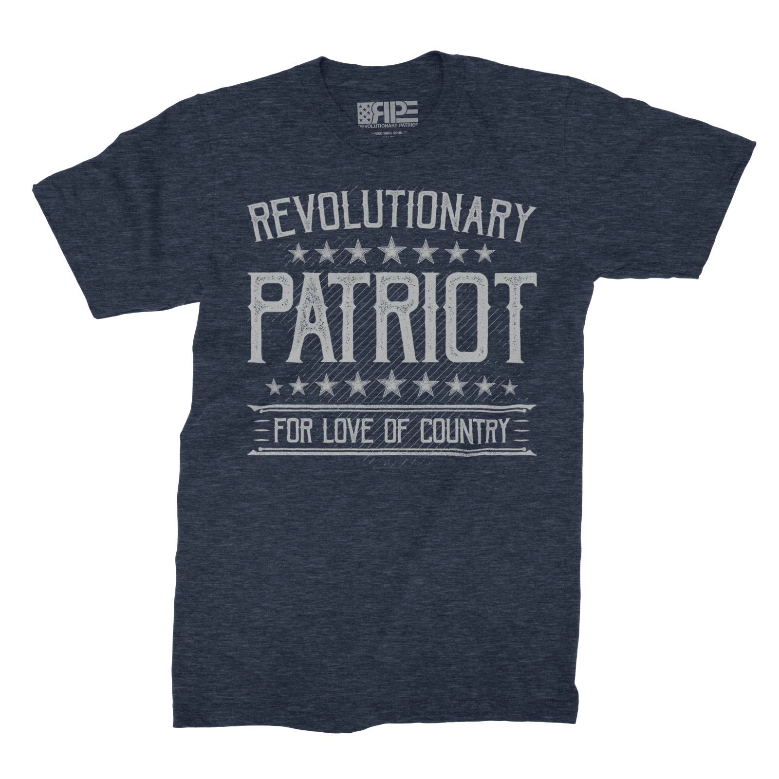 For Love of Country (Heather Midnight Navy) - Revolutionary Patriot