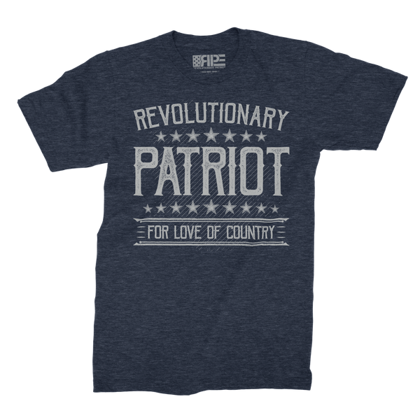 For Love of Country (Heather Midnight Navy) - Revolutionary Patriot
