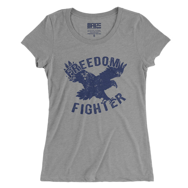 Freedom Fighter Women's - (Grey) - Revolutionary Patriot
