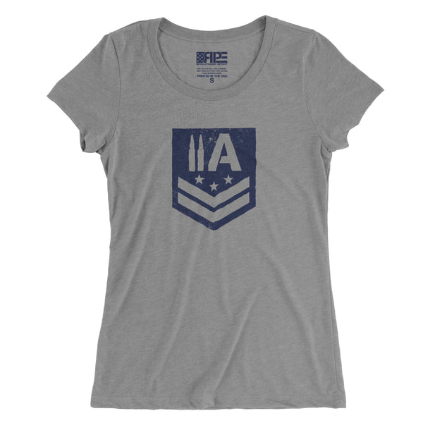 2A Insignia Women's - (Grey) - Revolutionary Patriot