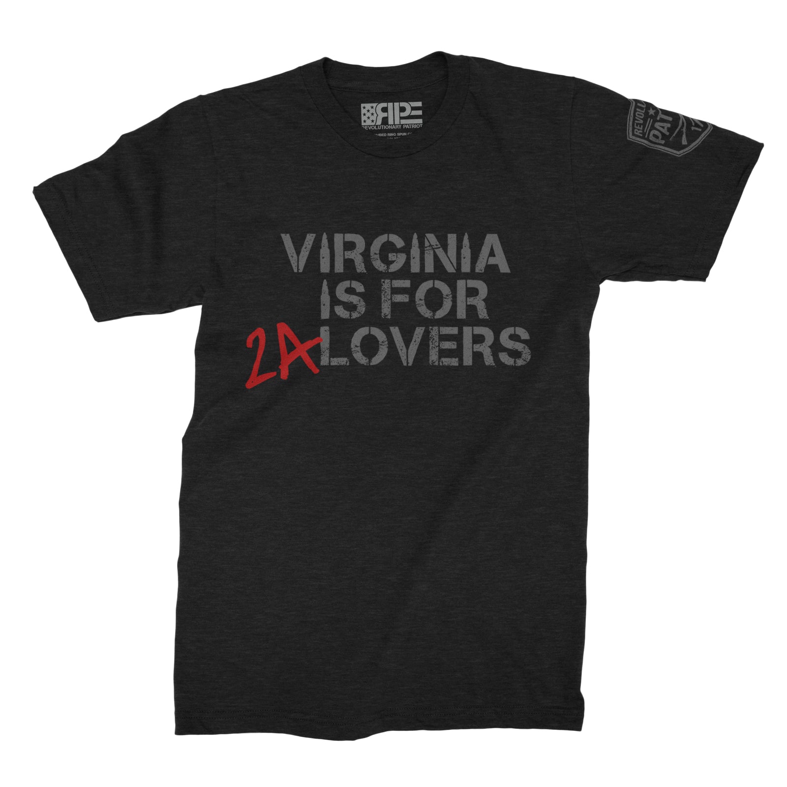 Virginia is for 2A Lovers (Black Heather) - Revolutionary Patriot
