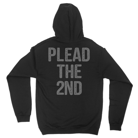 Plead The 2nd Hoodie (Black) - Revolutionary Patriot