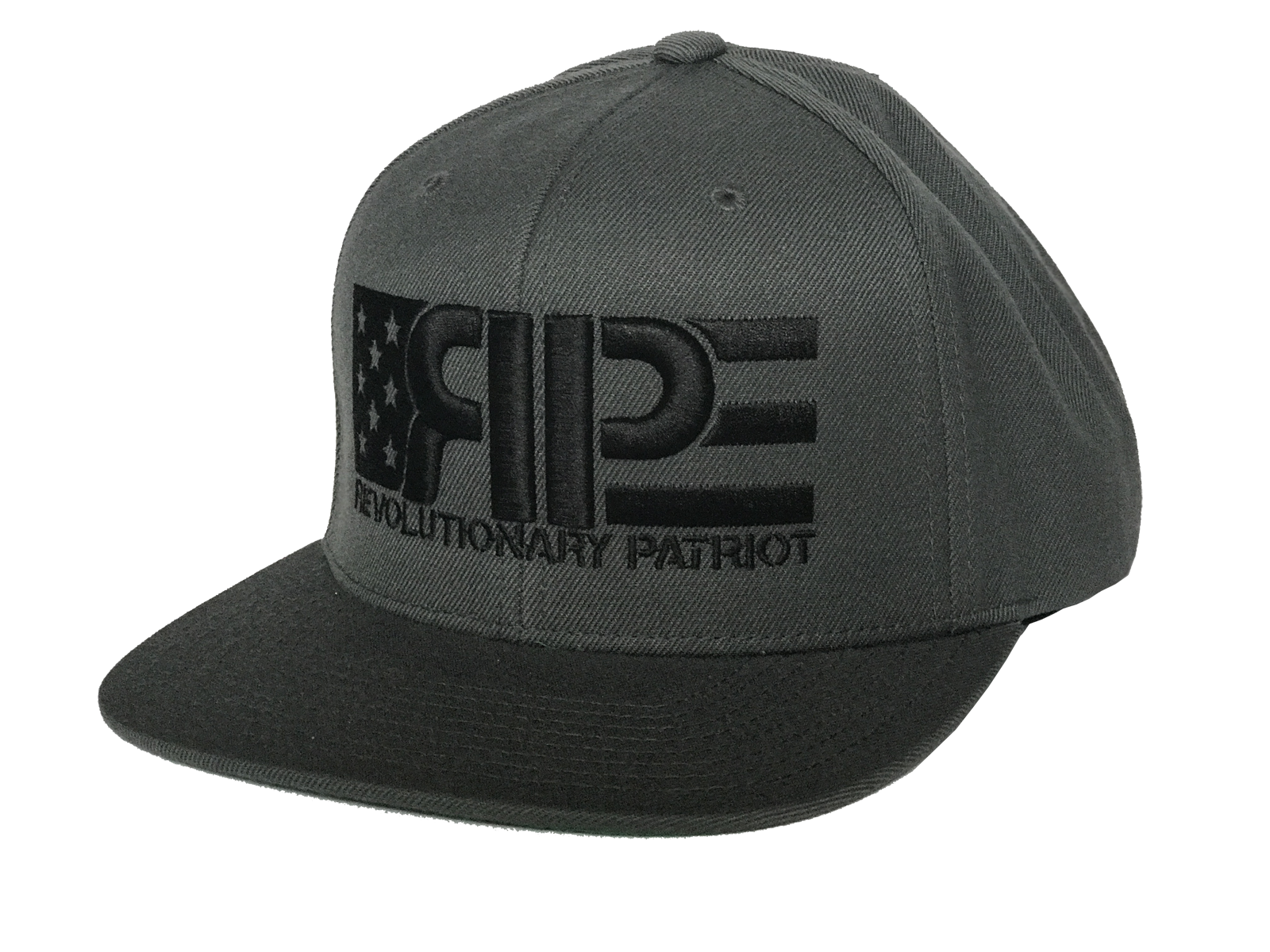 RP Flag Snapback (Dark Grey) - Revolutionary Patriot
