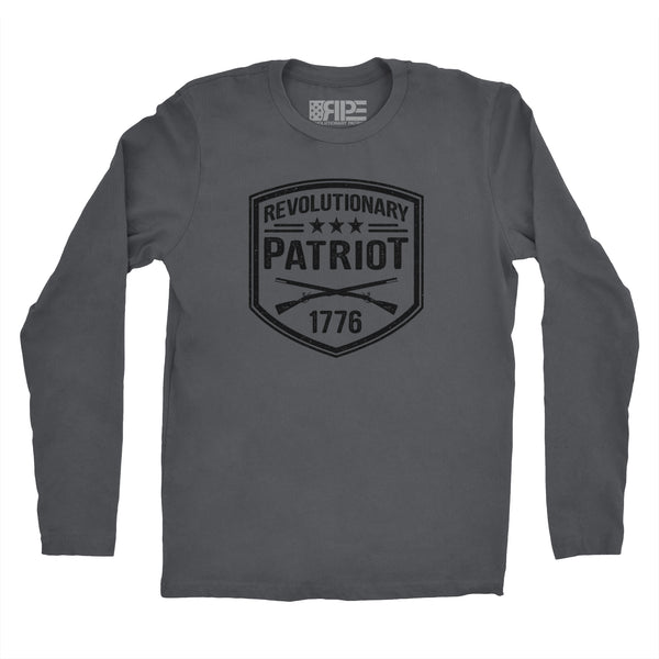 Revolutionary Patriot Long Sleeve (Dark Grey) - Revolutionary Patriot