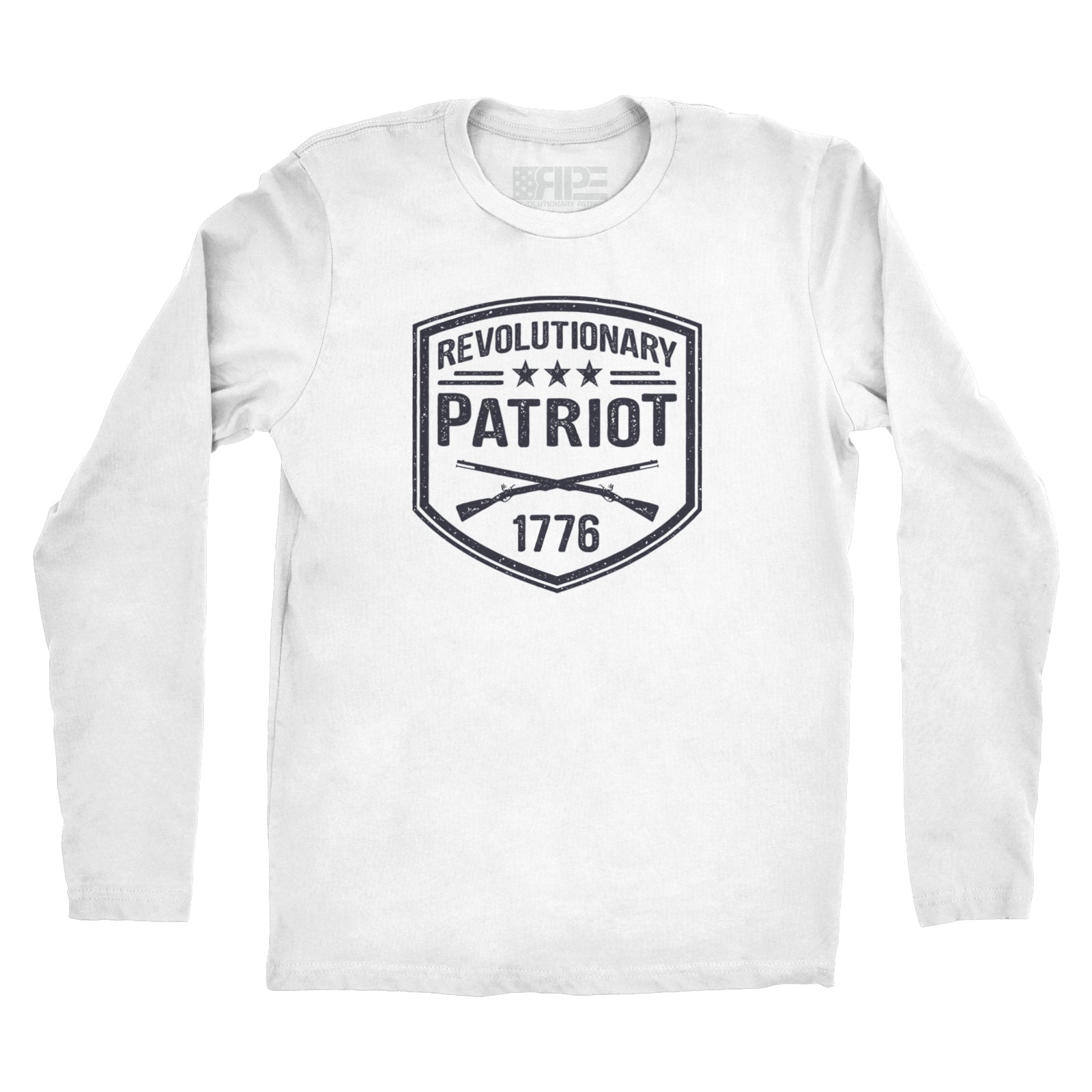 Revolutionary Patriot Long Sleeve (White) - Revolutionary Patriot