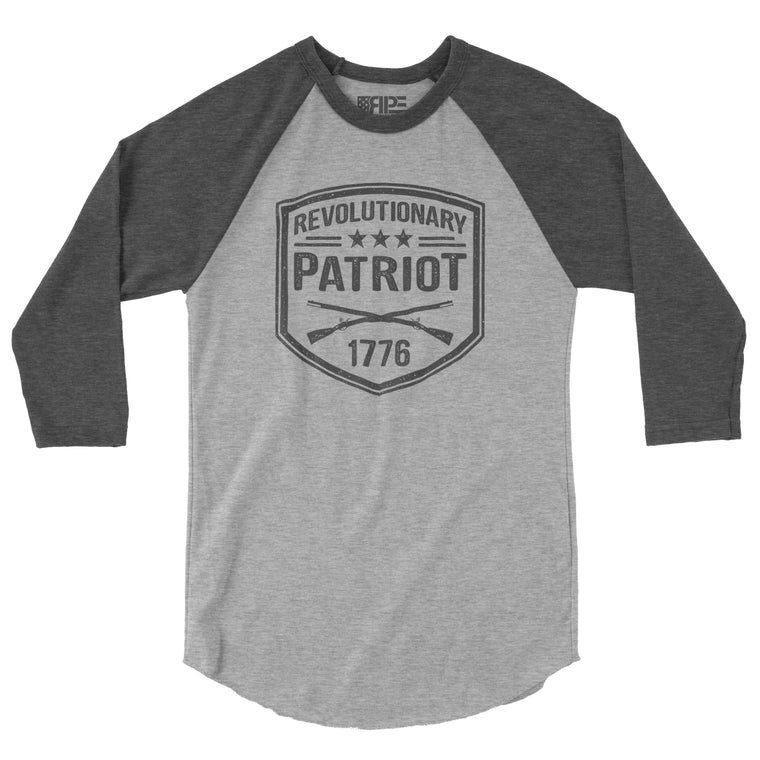 Revolutionary Patriot 3/4 Sleeve (Heather Grey / Dark Heather Grey)