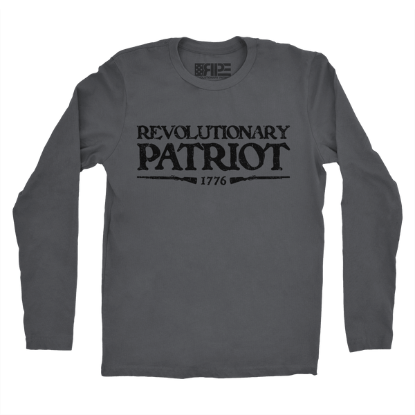 Rifleman Long Sleeve (Dark Grey) - Revolutionary Patriot